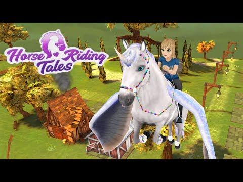 Видео: Приручаем нового белого аликорна и проходим 35 уровень 🌺 Horse Riding Tales