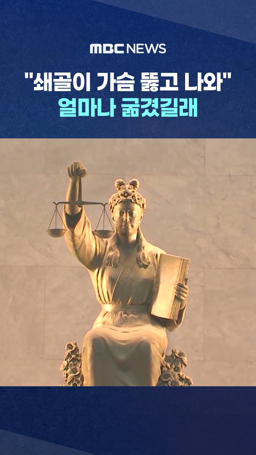 '의붓아들 살해' 계모의 최후 #Shorts (MBC뉴스)