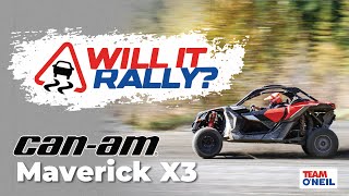 Will it Rally? Can Am Maverick X3 DS Turbo R