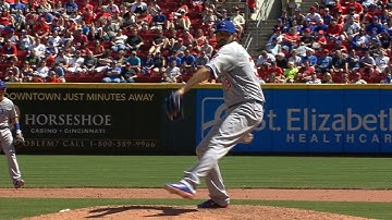 CHC@CIN: Hammel strikes out seven, allows three hits