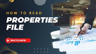 6. What is  properties file | How to read properties file in Java Selenium