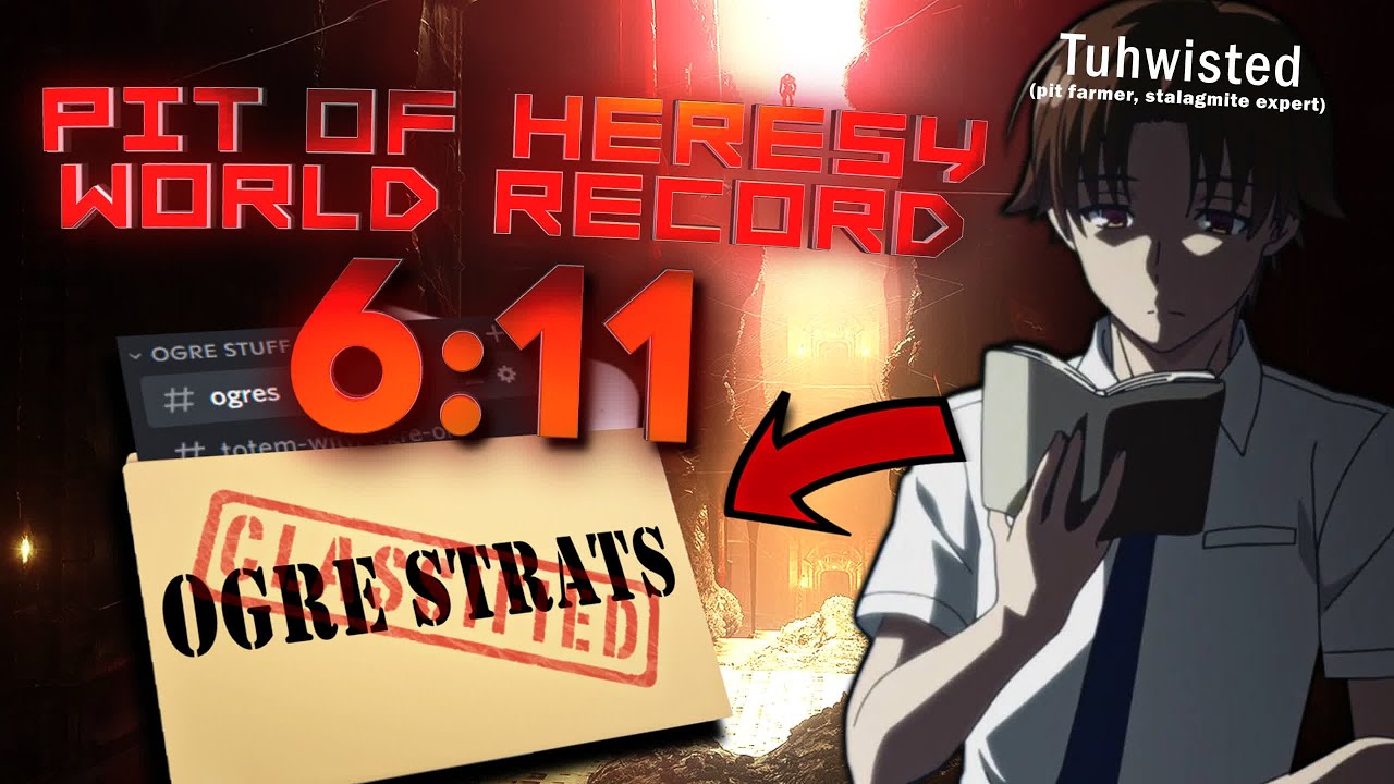 PIT OF HERESY WR SPEEDRUN IN 