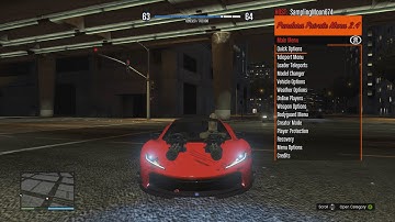 UPDATED!! GTA 5 ONLINE MOD MENU "PANDORA"  TU27/1.27
