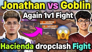 Jonathan vs Goblin again 1v1 fight 🔥 Godlike back to back squads wipe 🥵
