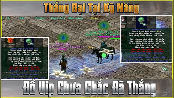 Trận Đấu Gay Cấn Của Hai Cao Thủ Môn Phái Đường Môn - Thắng Bại Tại Kỹ Năng | Game VLTK 1 Đồ Tím