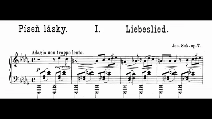 J. Suk  Song of Love, Op. 7 (Moravec)