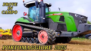 PORTOMAGGIORE (FE) 2025 - Trattori Prove in Campo (2/3) JOHN DEERE Fendt CASE Claas #tractor #351
