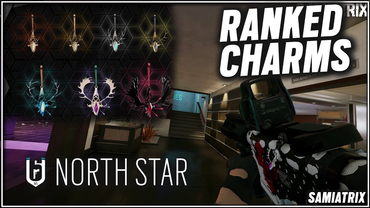 Operation North Star RANKED CHARMS In Game Showcase-Rainbow Six Siege ...