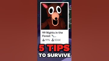 5 Tips to Survive 99 Nights in the Forest - Roblox