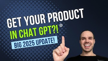 How To Get YOUR Product Inside ChatGPT Search Results