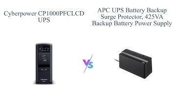 CyberPower CP1000PFCLCD vs APC BE425M 🆚 Which UPS is Better for You? 🤔