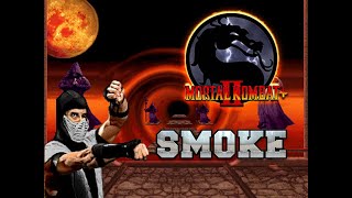 Mortal Kombat 2 Plus Smoke Gameplay