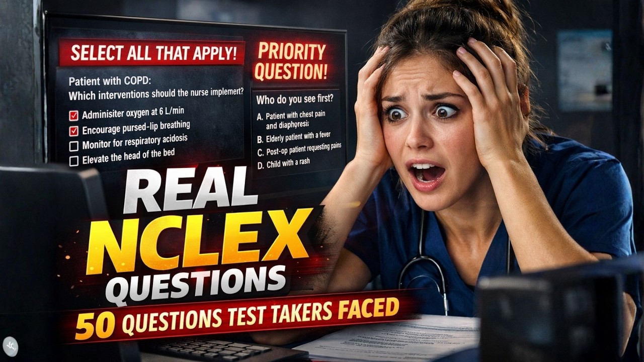 50 вопросов NCLEX, основанных на реальном опыте сдающих экзамен #2026 #образование #учеба #исслед...