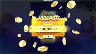 Watch the MAJOR Grand Jackpot Win of 62, 896.20SC on a 0.40 Bet at High 5 Casino! screenshot 5