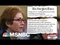 NYT: Firing of U.S. Ambassador Is At The Center Of The Giuliani Investigation | The ReidOut | MSNBC