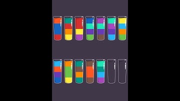 Cups - Water Sort Puzzle Level 75 Three stars