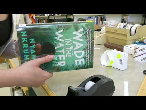 Covering Books at the Library 101: Open-Edge Plastic Covers
