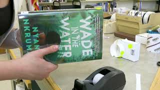 Covering Books at the Library 101: Open-Edge Plastic Covers