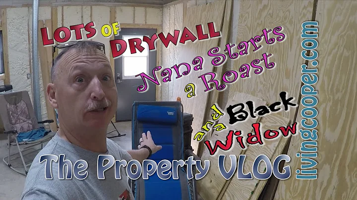 Living Cooper - Property VLOG - Lots of Drywall Na...