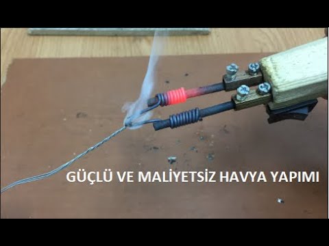 Süper Güçlü Havya Yapımı/Lehim Makinası Nasıl Yapılır/ Havya Nasıl Yapılır