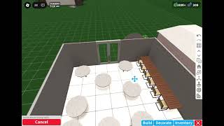 Building a Starbucks! #roblox #bloxburg #bloxburgbuilds 