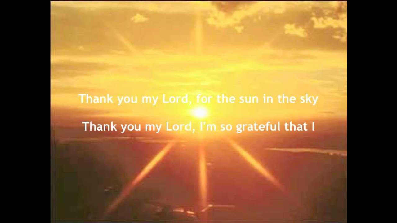 thank you my lord youtube