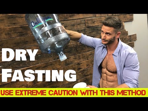 Dry Fasting: Burn Fat 3x Faster (Use Extreme Caution)