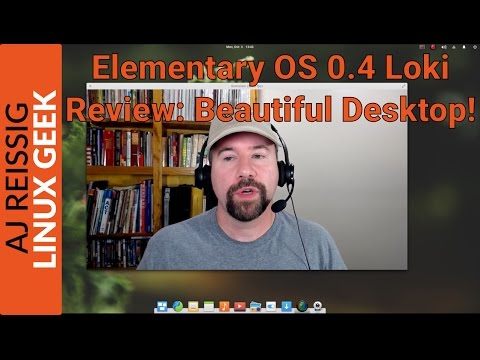Elementary OS 0.4 Loki Review: BeautiRamdisk OS4l Desktop!