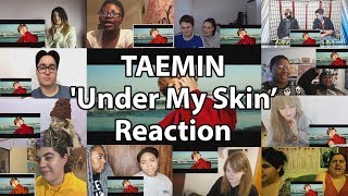 テミン Taemin - Under My Skin Mv Reaction Mashup