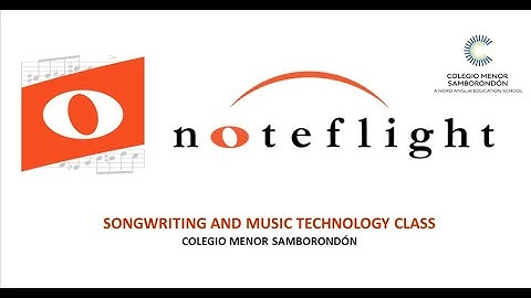 Songwriting and Music Technology - Noteflight Transcription 1- Week 15