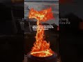 Flames from a Wizard Fire Pit 🔥