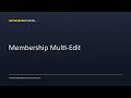 MyCentre Portal- Membership Edits, Admin Access
