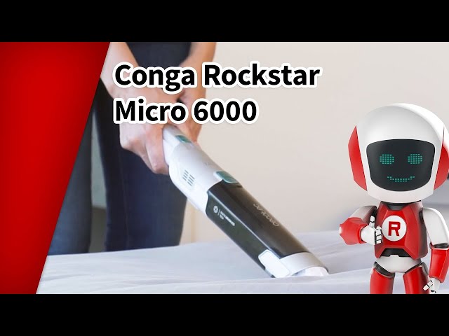 Aspirador de mano - Cecotec Conga Rockstar Micro 6000, 90W, 0.1 l