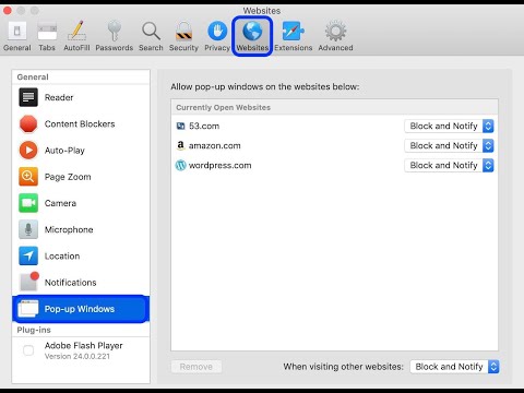 Video: Wie erlaube ich Popups auf dem Mac?