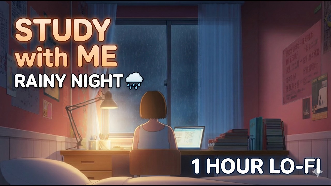 Rainy Night Study Session 🌧️ Lo-Fi Hip Hop Mix [Deep Focus / Relaxing ...