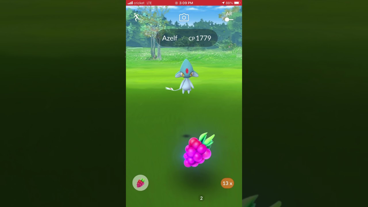 Azelf raid catch