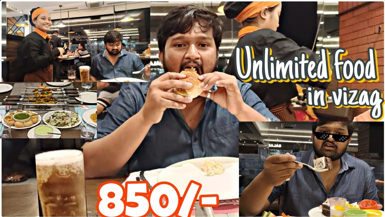 BARBEQUE NATION లో Unlimited food 🤤 just 850/ Rs unlimited foods in