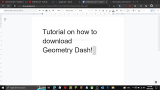 How to download Geometry Dash 2.11!