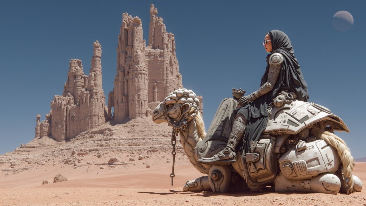 Будущее Арабское Техно ~ Кибер-Пустынные Биты для Ночной Энергии | Deep House Mix 2026