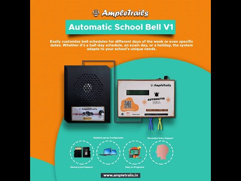 Automatic School Bell Manual mode How to play a sound in Automatic School Bell AmpleTrails