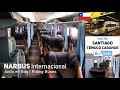 Ando en Bus | Viaje Narbus (NUEVO BIOSAFE MARCOPOLO), ruta Santiago - Temuco - Carahue