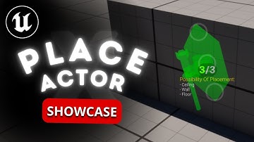 Place Actor X - Unreal Engine 5