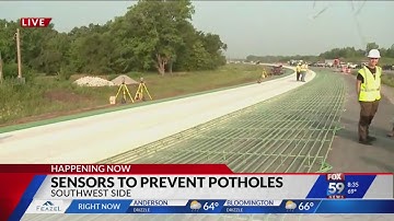 INDOT install sensors to detect potholes