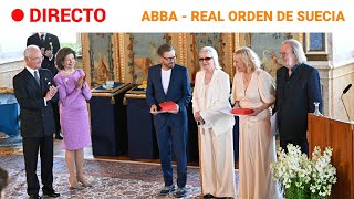 ABBA: INSÓLITO REENCUENTRO para recibir la REAL ORDEN de VASA en SUECIA por su EXITOSA CARREA | RTVE