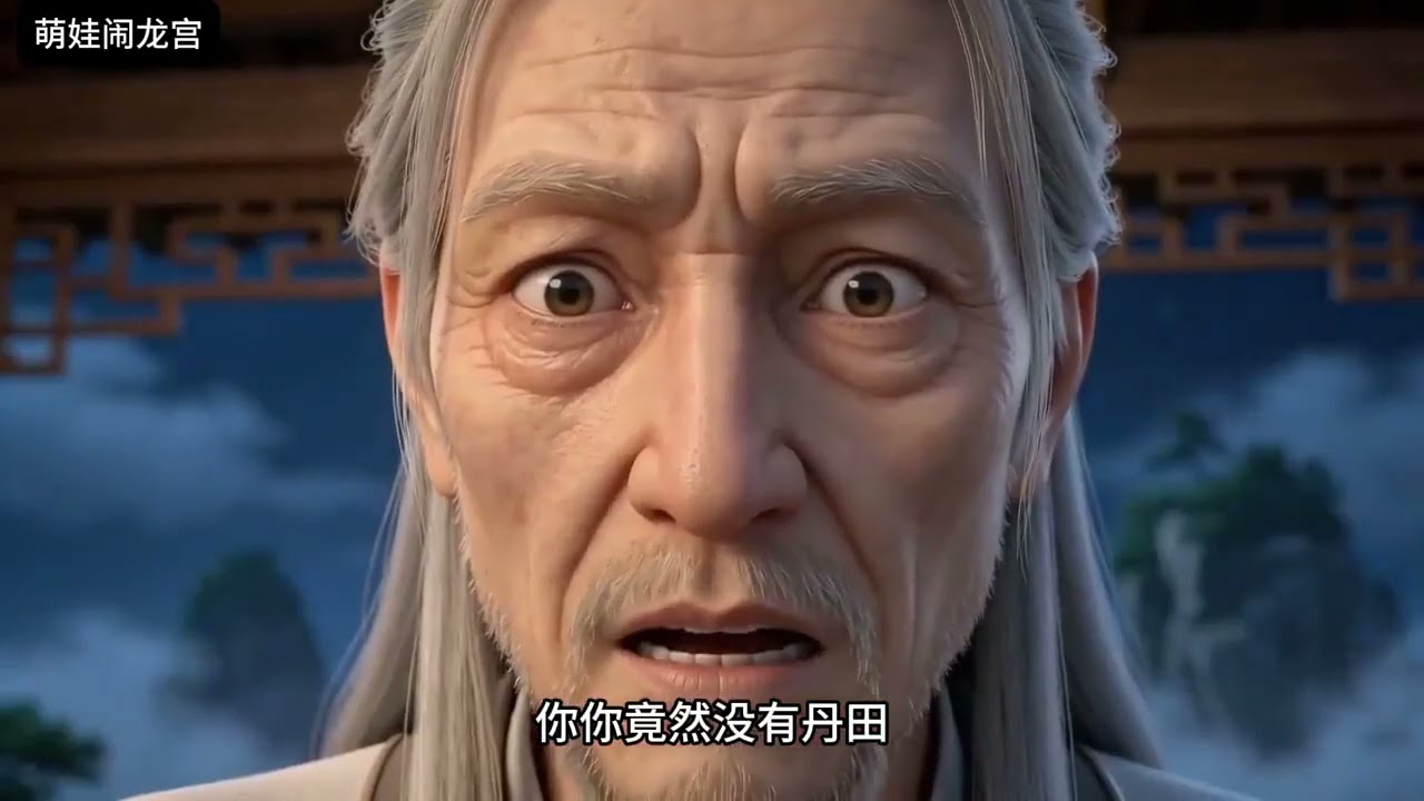 《萌娃闹龙宫》我诞生的那天，整个四海八荒都沉默了，我竟然是个彻头彻尾的人类。这和两匹狼生出一条二哈有什么区别?这玩意儿不会是个寄生虫吧?扔了吧。都说人生苦短，可这也太短了吧。#小茉推文