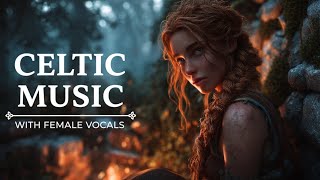 Celtic Ember Whispers – Female Vocals, Harp & Forest Ambience for Deep