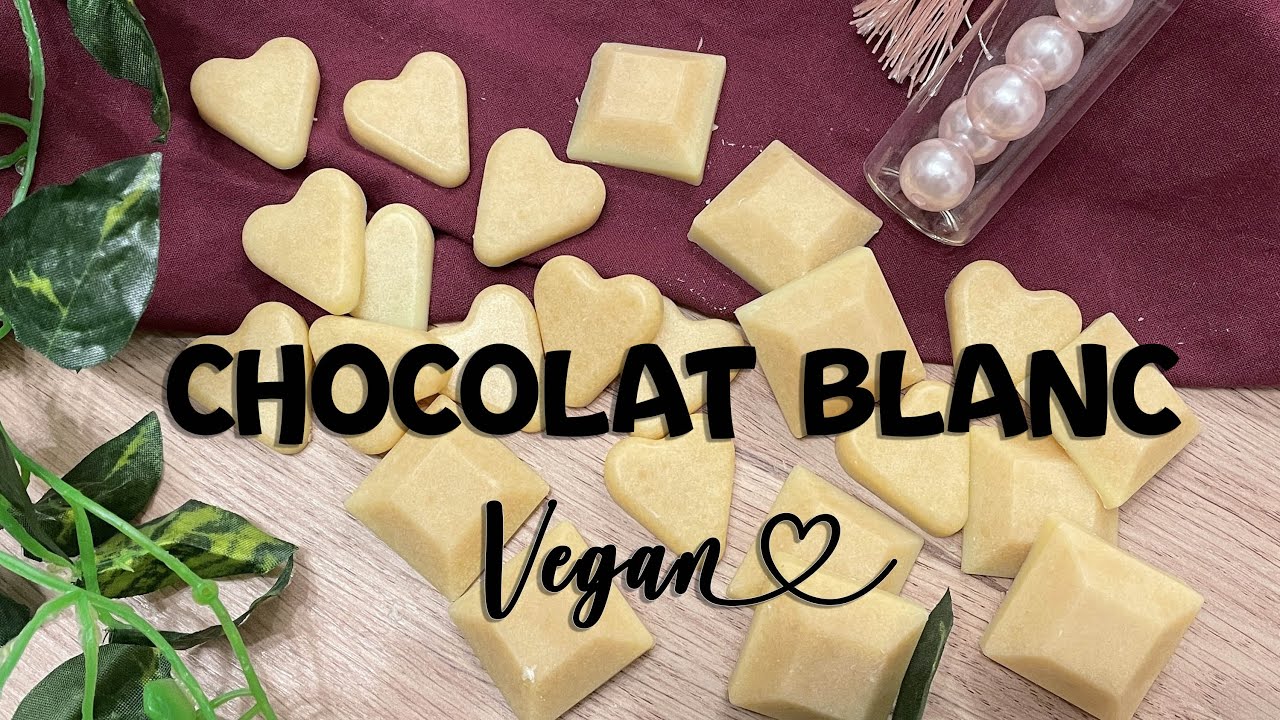CHOCOLAT BLANC Vegan Facile et Rapide