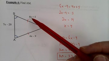 Geometry Honors - Unit 4 Lesson 5 - Isosceles and Equilateral Triangles