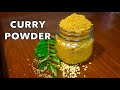 HOW TO MAKE CURRY POWDER AT HOME