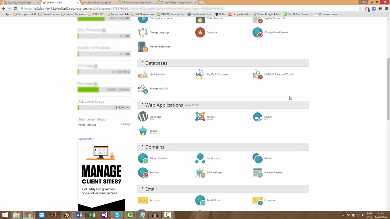 Module 3. Wordpress Setup - YouTube